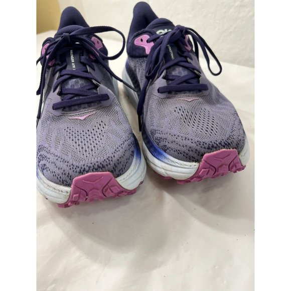 Hoka Challenger 7 WOMEN'S TRAIL RUNNING size 9.5 Meteor / Night Sky - Picture 11 of 13